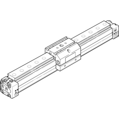 Пневмоцилиндр Festo DGPL-25-1000-PPV-A-B-KF